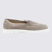 [Tod'S] Tod'S-Flat Shoes Metallici E Grigi-Uomo 10