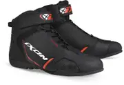 Ixon Gambler 2023 Motorcycle Shoes, black-white-red, Size 46 for Men Black White Red