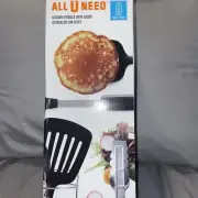 Gibson All U Need Chef’s 9-Piece Utensil Set with Round Shape Wire Caddy