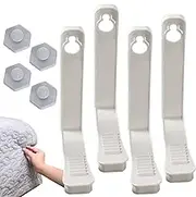Bed Sheet Holders | 4X Comforter Clips to Hold to Bed,Removable Quilt Fixing Fasteners with Lock Buckle for Cushions