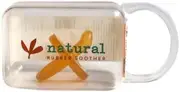 NATURAL RUBBER SOOTHER Orthodontic Dummy Small (0-6 Months) Single in Reusable Storer