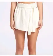 Calia high rise tennis golf skort unbleached womens plus size XL