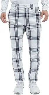 FILA GOLF(フィラ ゴルフ) 784315 Men's Long Pants, Plaid Pattern, Stretch, Windproof, Thermal