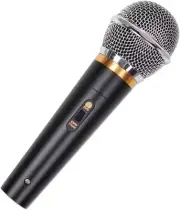 Dynamic Vocal Microphone for Karaoke Speaker,Wired Handheld Mic