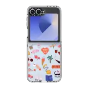 Galaxy Z Flip6 Clear Case Mix&Match pattern