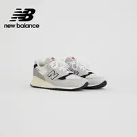 在飛比找momo購物網優惠-【NEW BALANCE】NB 美國製復古鞋_中性_灰色_U