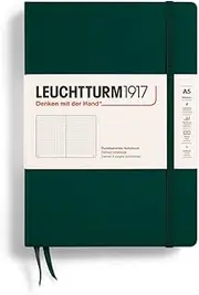 LEUCHTTURM1917/Leuchturm Notebooks Medium (A5) Forest Green Medium (A5) Dot 367255