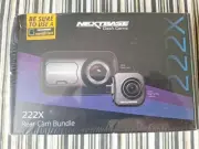 NEXTBASE ~ DASH CAMS ~ 222X ~ FRONT & REAR CAM BUNDLE ~ NEW IN SEALED BOX