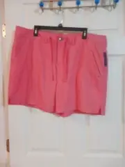 Magellan Womens Fish Gear Falcon Lake Shorty Short XXL NWT Sugar Coral Free Ship