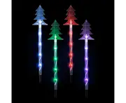 Stockholm 50CM Christmas Lights 20 LED Path Lights 4PCS RGB Tree