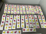Scratch n sniff stickers LOT fruitsOfTheSpirit religious Christian 125+ New