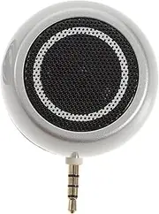 QUMIIRITY Wired Speaker with Aux Input USB Rechargeable Compact Design for Desktop and Mobile Use Elegant Finish Present Speaker for Music Lovers