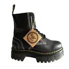 Dr. Martens Audrick 8I Boots Size 6 Leather Platform Bikercore Whimsigoth Punk