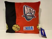 New Jersey Nets Pillow Brooklyn Nets Pillow Basketball Pillow NBA Pillow NEW!
