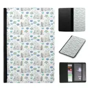 PASSPORT ITINERARY ORGANIZER|POLAR BEAR & PENGUIN PATTERN 2