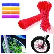 36Pcs/Set Motorcycle Bike Rim Wheel Spoke Skins Cover Protector Decor For 17cm
