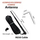 433mhz External Antenna RG58 5m long Cable gate garage remote control Merlin ATA