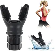 Muscle Trainer|Increased Resistance to Exhalation| Exercise Trainer|Made of Pure Silicone| Easy to Clean| Ideal for Fitness, Hiking, Swimming and More