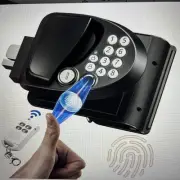 Besbuy RV Keyless Entry Door Lock With Fingerprint Sensor, Code, Fob, And Keys