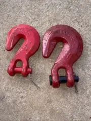 Crosby Heavy Duty Clevis Hooks 3/4 & 5/8 Nice! New!