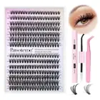 Pawotence Lash Extension Kit DIY 280Pcs Lash Clusters Eyelash Extension Kit, 9-1