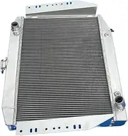 3 Row Aluminum Radiator Compatible For Jeep Cherokee Wagoneer J10 J20 J-Series 5.9 V8 AT 1972-1988 1973 1974 1975 1976 1977 1978 1979 1980