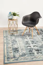 Abode Rug Culture Blue Arrows Rug