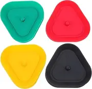 Bamboo Poker Card Holder 4pcs Mini Game Card Holders Stand Stable Secure