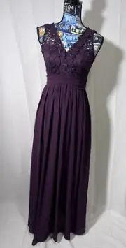 She & Sky Dress (sz Small) Maxi Underline Lace Style Top NWT (431)