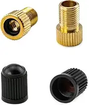 Desenda 2 PCS Presta Valve Adapter Bicycle Valve Adapter, Convert Presta to Schrader for Bicycles, Road Bikes and Most Mountain Bikes.