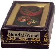 Chakra Natural Solid Perfume Sandalwood for Women and Men, Handmade with Essential Oils, Vegan and Long Lasting 0.14 OZ