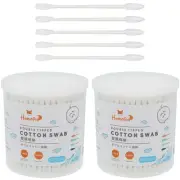Cotton Swabs Precision Pointed - 400 Count Pointy Organic 400 Count, White
