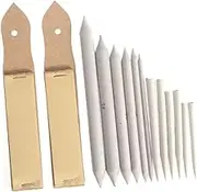 12Pcs Blending Stumps and Set with Sandpaper Pencil Sharpeners for Artists Students and Sketch Drawing Enthusiasts