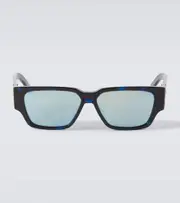 [Dior Eyewear] Dior Eyewear CD Diamond S5I rectangular sunglasses One Size blue