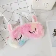 SQUISHY DOT Unicorn Sleep Mask for Girls, Unicorn Birthday Present, Travelling Sleeping Mask. Eye Cover