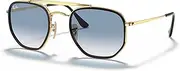 [Ray-Ban] RB3648M The Marshal II Hexagonal Sunglasses