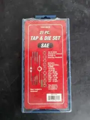 21 PC. TAP & DIE SET - SAE - Item 96570