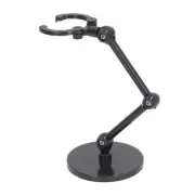 (Black)10 Sets Doll Stands Display Holders Action Figure Stand Mini Doll HO