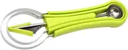 CIYODO Fruit Cutting Tool Set 1 Set Fruit Carving Digging Kit Easy to Use Sturdy Stainless Steel Melon Spoon