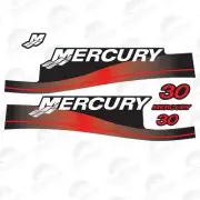Mercury 30hp Outboard Cowling Replacement Decal Kit