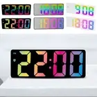 Number Clock Backlight LED Digital Alarm Clock Large Number Electronic Clock