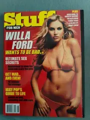WILLA FORD August 2001 STUFF Magazine ROSELYN SANCHEZ / JULIANE ROSSI