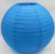 12x blue paper lanterns engagement birthday wedding party shower shop decoration