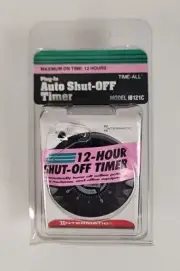 Intermatic Plug In 12 Hour Auto Shut Off Appliance Timer Model IB121C NEW