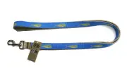 Zep Pro DOLPHIN MAHI MAHI Ribbon DOG Leash Pet Lead 6 Foot Aqua dog leash