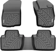 KIWI MASTER Car Floor Mat Fit for Mitsubishi Outlander ZG ZH ZJ ZK ZL My 2007-2021 - 3D TPE Anti-Slip Floor Mats Custom Fit Front & Rear Liner Waterproof, All Weather Protection