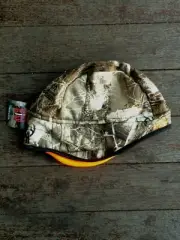 Huntworth Victor Hunting Hat Beanie Reversible Camo/Blaze Orange Real-tree NWT