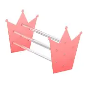Crown Headband Holder Organizer Headwear Storage Rack Acrylic Hair Hoop Holder