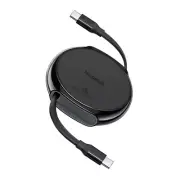 Baseus 100W For Type-C to Type-C 1m Retractable Charging Cable For Laptops/Phone