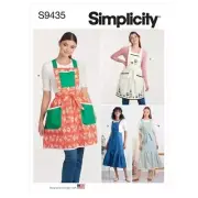 Simplicity Sewing Pattern 11282 9435 Aprons Misses